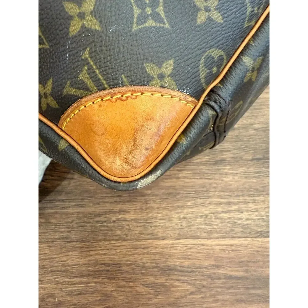 Vintage LOUIS VUITTON Monogram Travel Bag Sirius 50 Authentic TS343163
